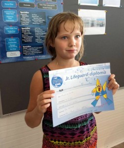 Diploma lifeguard 150630